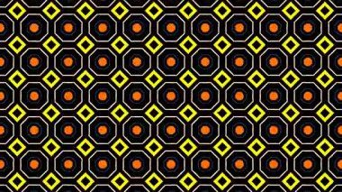 Türbülans sıvısı renkli desen soldan sağa hareket ediyor