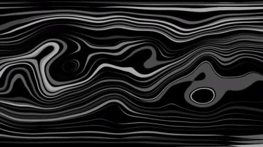 Türbülans sıvısı renkli desen soldan sağa hareket ediyor