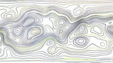 Türbülans sıvısı renkli desen soldan sağa hareket ediyor