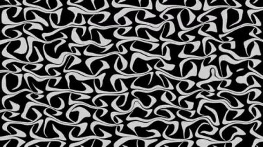 Türbülans sıvısı renkli desen soldan sağa hareket ediyor