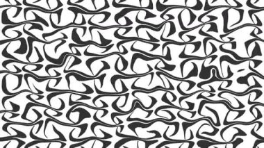 Türbülans sıvısı renkli desen soldan sağa hareket ediyor