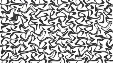 Türbülans sıvısı renkli desen soldan sağa hareket ediyor