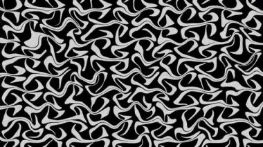 Türbülans sıvısı renkli desen soldan sağa hareket ediyor