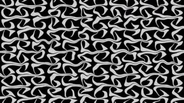 Türbülans sıvısı renkli desen soldan sağa hareket ediyor