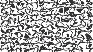 Türbülans sıvısı renkli desen soldan sağa hareket ediyor