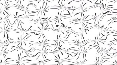 Türbülans sıvısı renkli desen soldan sağa hareket ediyor