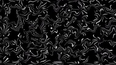 Türbülans sıvısı renkli desen soldan sağa hareket ediyor