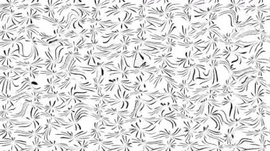 Türbülans sıvısı renkli desen soldan sağa hareket ediyor