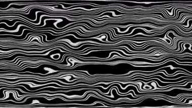 Türbülans sıvısı renkli desen soldan sağa hareket ediyor