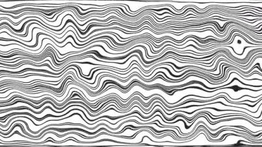 Türbülans sıvısı renkli desen soldan sağa hareket ediyor