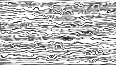 Türbülans sıvısı renkli desen soldan sağa hareket ediyor