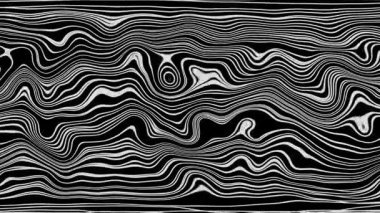 Türbülans sıvısı renkli desen soldan sağa hareket ediyor