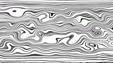 Türbülans sıvısı renkli desen soldan sağa hareket ediyor