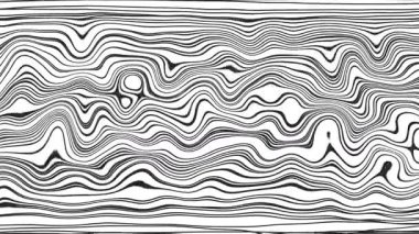 Türbülans sıvısı renkli desen soldan sağa hareket ediyor