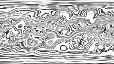 Türbülans sıvısı renkli desen soldan sağa hareket ediyor