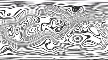 Türbülans sıvısı renkli desen soldan sağa hareket ediyor