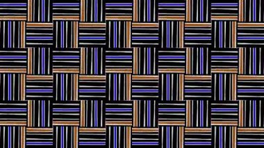 Türbülans sıvısı renkli desen soldan sağa hareket ediyor