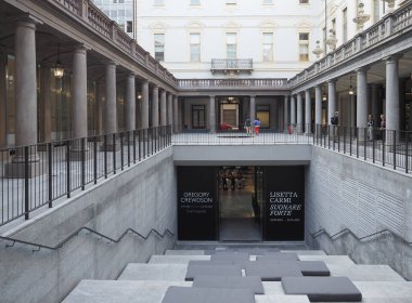 TURIN, İtalya - CIRCA ECTOBER 2022: Intesa San Paolo Gallerie d Italia Müzesi