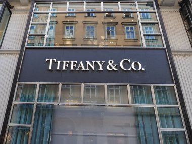 VIENNA, AUSTRIA - CRCA EPTESİ 2022: Tiffany & Co.