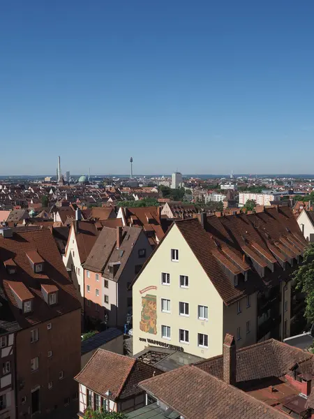 Ньюернаг Германия Сирка Июня 2022 Вид Город Воздуха — стоковое фото
