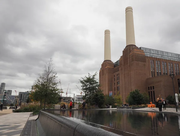 Londres Reino Unido Circa Octubre 2022 Central Eléctrica Battersea Reabrirá — Foto de Stock