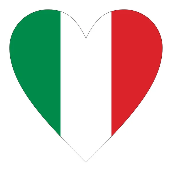 Amo Italia Isolata Sfondo Trasparente Png — Foto Stock