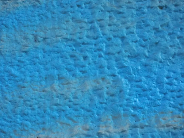Mur Plâtre Bleu Utile Comme Fond — Photo