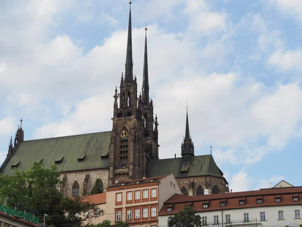 Brno República Checa Circa Septiembre 2022 Katedrala Svateho Petra Pavla —  Fotos de Stock