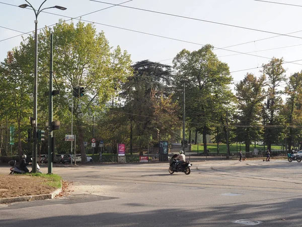 Turin Italien Circa Oktober 2022 Stadtpark Parco Del Valentino — Stockfoto