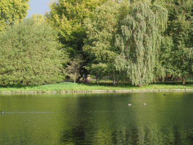 İngiltere, Londra 'daki Saint James' s Park manzarası