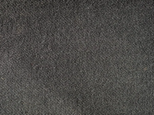 Zwarte Wollen Stof Textuur Nuttig Als Achtergrond — Stockfoto
