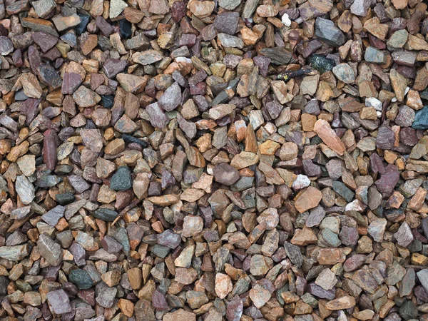 Red Gravel Texture Useful Background — Stock Photo, Image