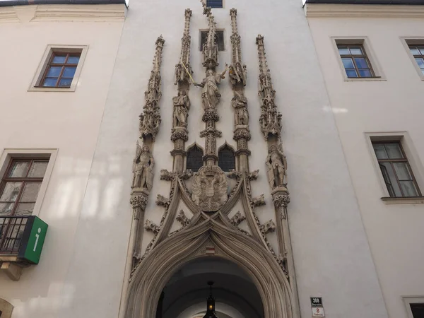 Altes Rathaus Brünn Tschechische Republik — Stockfoto