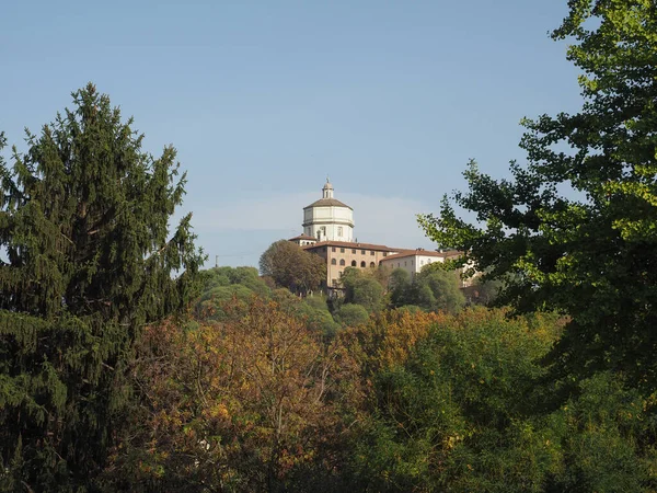 Церковь Santa Maria Monte Aka Monte Dei Cappuccini Перевод Гора — стоковое фото