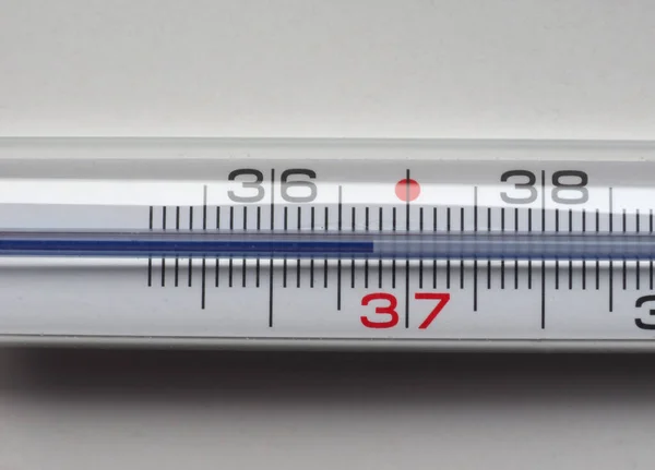 Analog Termometer För Att Mäta Kroppstemperaturen — Stockfoto