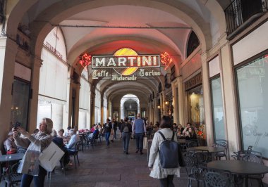 TURIN, İTALYA - CRCA ECTOBER 2022: Caffe Torino