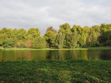 İngiltere, Londra 'daki Saint James' s Park manzarası