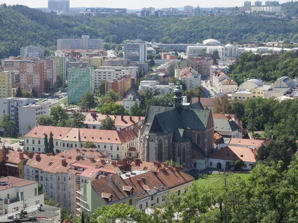 Aerial View City Brno Czech Republic — Stock Photo, Image