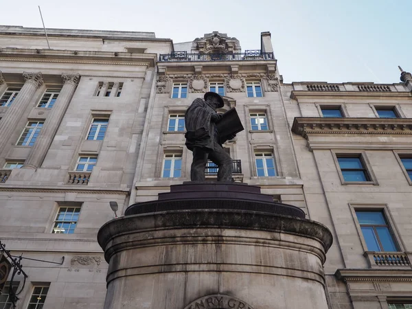 London Circa Oktober 2022 James Henry Greathead Statue Des Bildhauers — Stockfoto