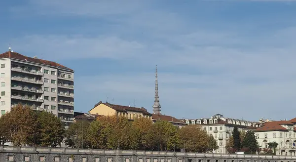 Vedere Orașului Torino Italia — Fotografie, imagine de stoc