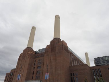 LONDON, İngiltere - CIRCA ECTOBER 2022: Battersea Enerji İstasyonu 14 Ekim 'de yeniden açılıyor