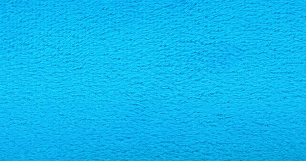 Blue Plush Fabric Texture Useful Background — Stockfoto