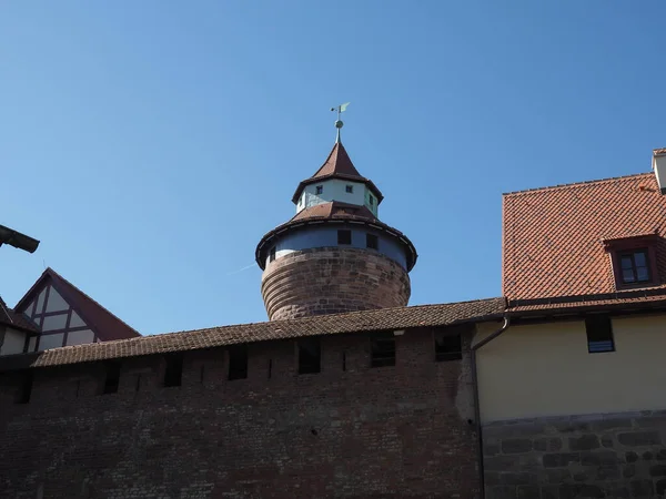 Nuernberger Burg Castello Imperiale Nuernberg Germania — Foto Stock