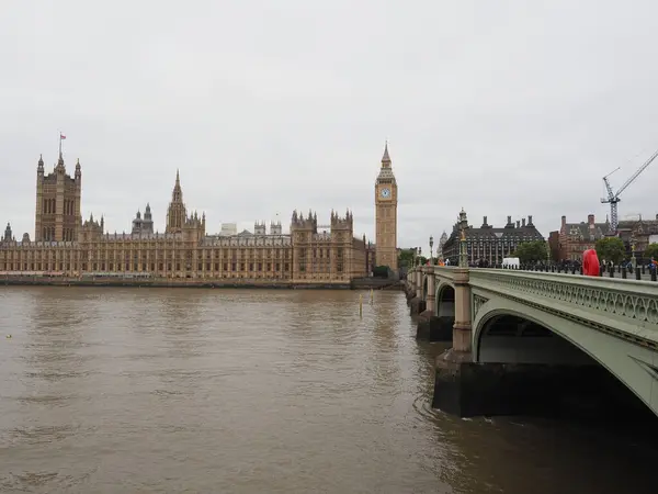 Londres Reino Unido Circa Outubro 2022 Casas Parlamento Palácio Westminster — Fotografia de Stock