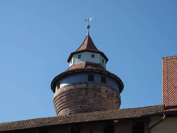 Keizerlijk Kasteel Nuernberger Burg Nuernberg Duitsland — Stockfoto