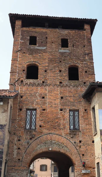 Рісетто Укріпляє Середньовічне Село Кандело Італія — стокове фото