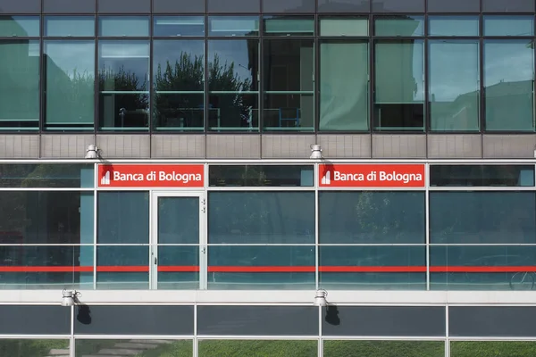 Bologna Italia Circa Septiembre 2022 Banca Bologna Bank Storefront Sign — Foto de Stock