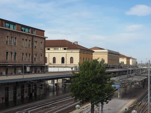 Bologna Centrale Järnvägsstation Bologna Italien — Stockfoto