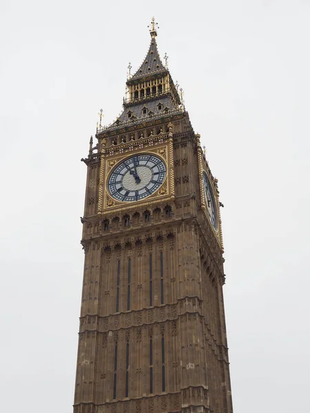 Big Ben Alle Houses Parliament Aka Westminster Palace Londra Regno — Foto Stock
