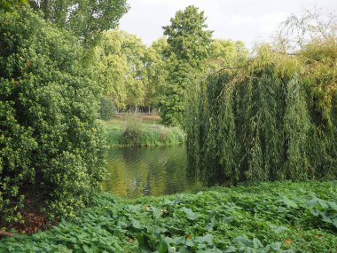 İngiltere, Londra 'daki Saint James' s Park manzarası